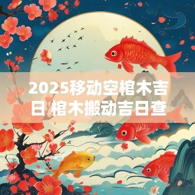 2025移动空棺木吉日 棺木搬动吉日查询表