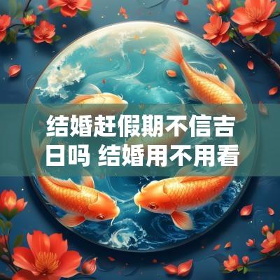 结婚赶假期不信吉日吗 结婚用不用看吉日和时间