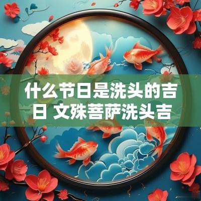什么节日是洗头的吉日 文殊菩萨洗头吉日