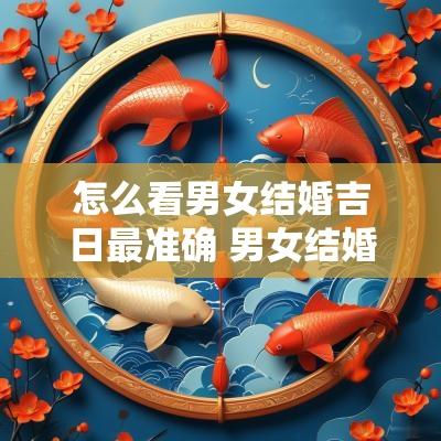 怎么看男女结婚吉日最准确 男女结婚如何看日子