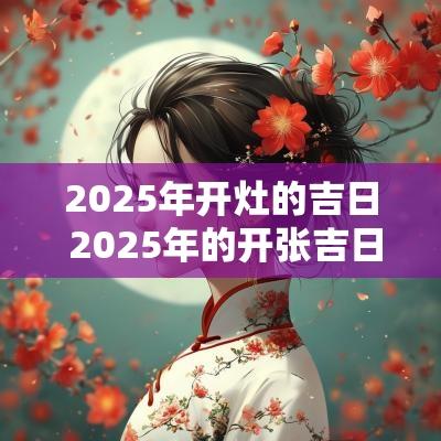 2025年开灶的吉日 2025年的开张吉日