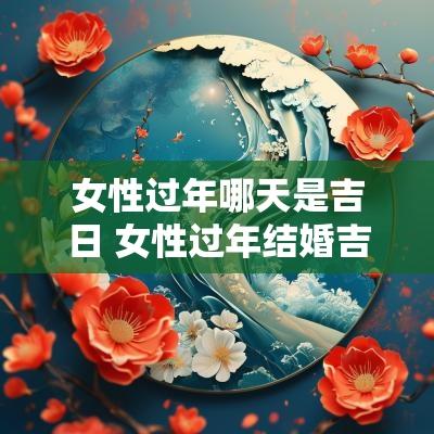 女性过年哪天是吉日 女性过年结婚吉日