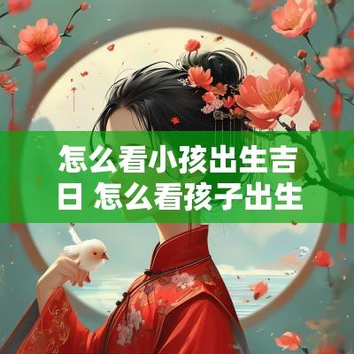 怎么看小孩出生吉日 怎么看孩子出生是什么命