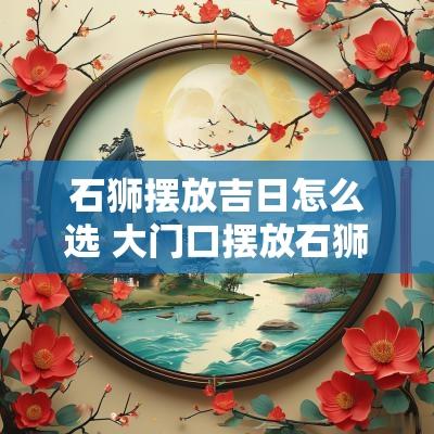 石狮摆放吉日怎么选 大门口摆放石狮吉日
