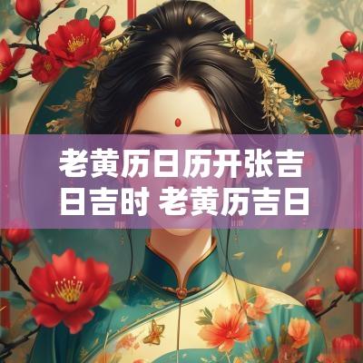 老黄历日历开张吉日吉时 老黄历吉日吉时2025