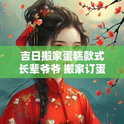 吉日搬家蛋糕款式长辈爷爷 搬家订蛋糕 吉日搬家蛋糕款式长辈爷爷 搬家订蛋糕