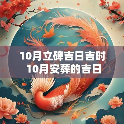 10月立碑吉日吉时 10月安葬的吉日