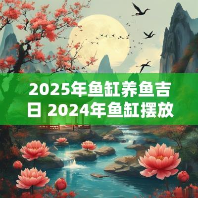 2025年鱼缸养鱼吉日 2025年鱼缸摆放位置旺财