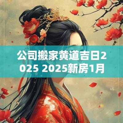 公司搬家黄道吉日2025 2025新房1月搬家吉日
