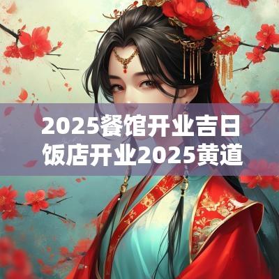 2025餐馆开业吉日 饭店开业2025黄道吉日