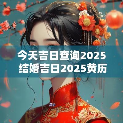 今天吉日查询2025 结婚吉日2025黄历