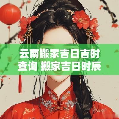 云南搬家吉日吉时查询 搬家吉日时辰