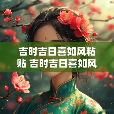 吉时吉日喜如风粘贴 吉时吉日喜如风原版