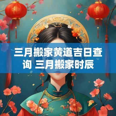 三月搬家黄道吉日查询 三月搬家时辰
