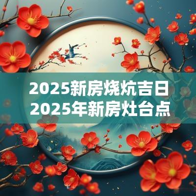 2025新房烧炕吉日 2025年新房灶台点火吉日