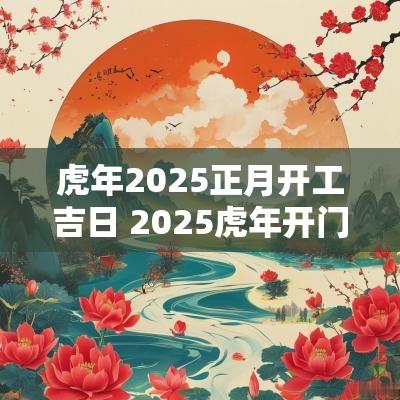 蛇年2025正月开工吉日 2025蛇年开门吉日
