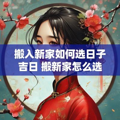 搬入新家如何选日子吉日 搬新家怎么选好吉日
