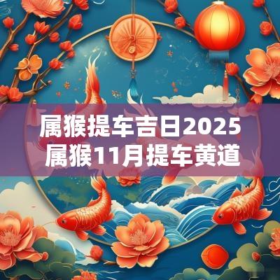 属猴提车吉日2025 属猴11月提车黄道吉日