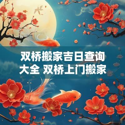 双桥搬家吉日查询大全 双桥上门搬家