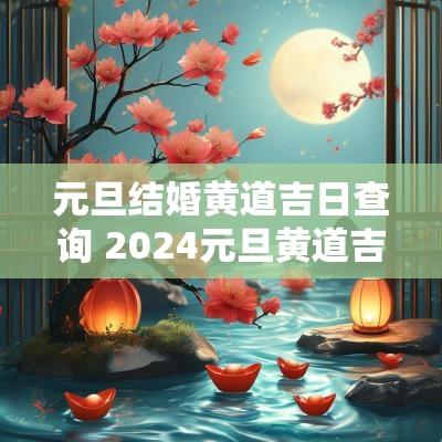 元旦结婚黄道吉日查询 2025元旦黄道吉日