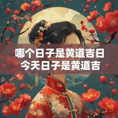哪个日子是黄道吉日 今天日子是黄道吉日吗