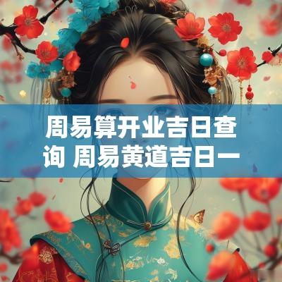 周易算开业吉日查询 周易黄道吉日一览表