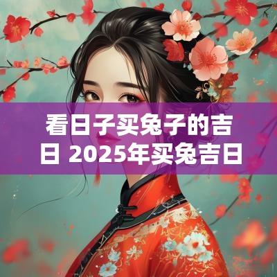 看日子买兔子的吉日 2025年买兔吉日