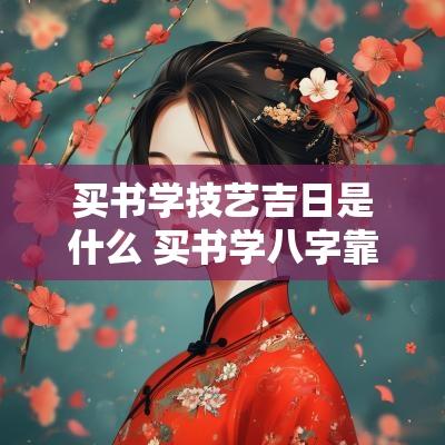 买书学技艺吉日是什么 买书学八字靠谱吗