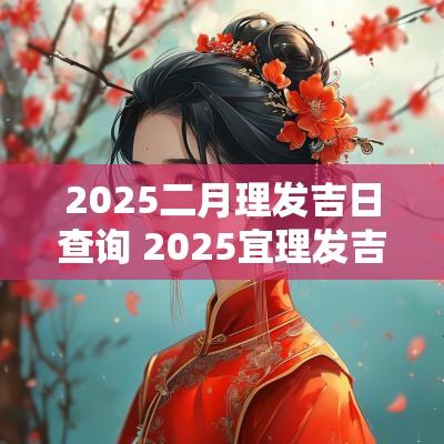 2025二月理发吉日查询 2025宜理发吉日查询