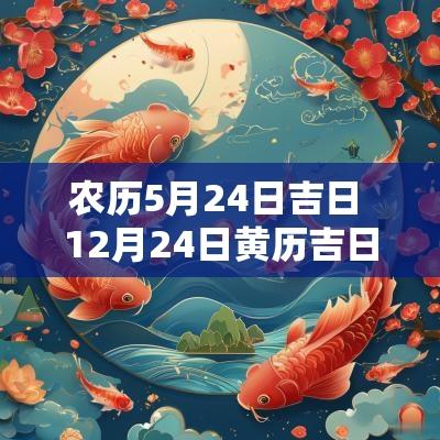 农历5月24日吉日 12月24日黄历吉日查询