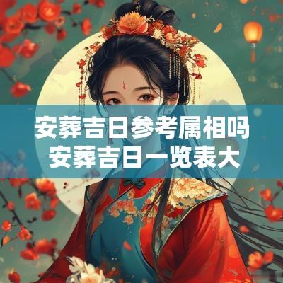 安葬吉日参考属相吗 安葬吉日一览表大全