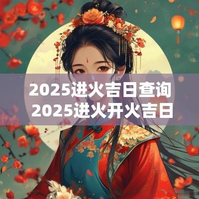 2025进火吉日查询 2025进火开火吉日