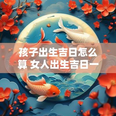 孩子出生吉日怎么算 女人出生吉日一览表