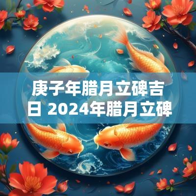庚子年腊月立碑吉日 2025年腊月立碑吉日有哪些