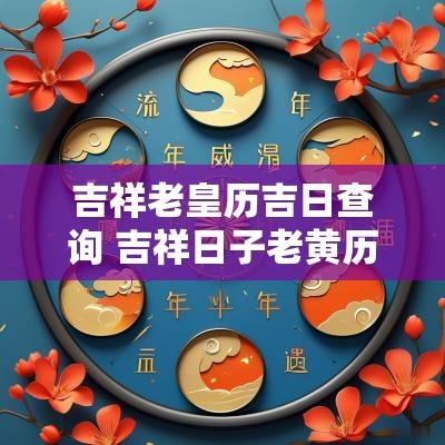 吉祥老皇历吉日查询 吉祥日子老黄历查询