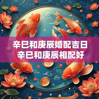 辛巳和庚辰婚配吉日 辛巳和庚辰相配好吗