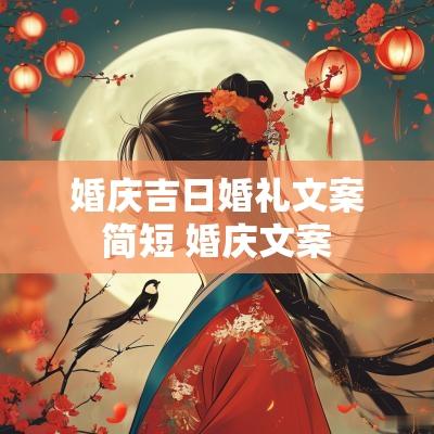 婚庆吉日婚礼文案简短 婚庆文案