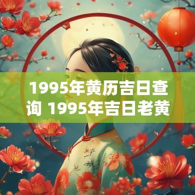 1995年黄历吉日查询 1995年吉日老黄历