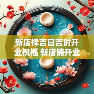 新店择吉日吉时开业祝福 新店铺开业吉日