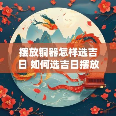 摆放铜器怎样选吉日 如何选吉日摆放风水摆件