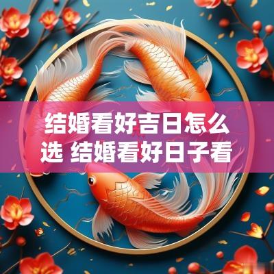 结婚看好吉日怎么选 结婚看好日子看黄历还是八字