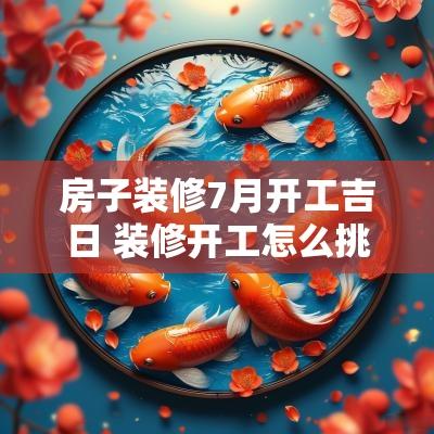房子装修7月开工吉日 装修开工怎么挑选吉日