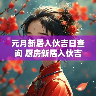 元月新居入伙吉日查询 厨房新居入伙吉日吉时