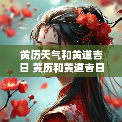黄历天气和黄道吉日 黄历和黄道吉日一览表