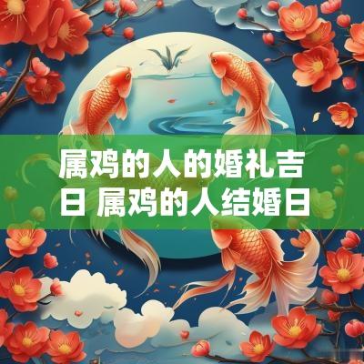 属鸡的人的婚礼吉日 属鸡的人结婚日子哪天最好