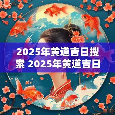2025年黄道吉日搜索 2025年黄道吉日结婚
