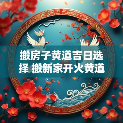 搬房子黄道吉日选择 搬新家开火黄道吉日