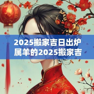 2025搬家吉日出炉 属羊的2025搬家吉日
