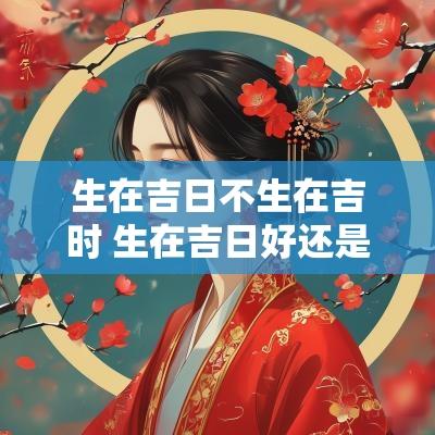 生在吉日不生在吉时 生在吉日好还是吉时好