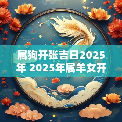 属狗开张吉日2025年 2025年属羊女开张吉日
